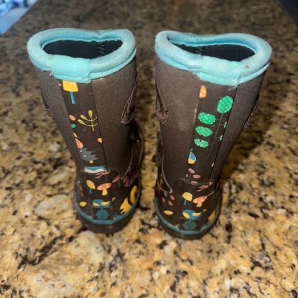 OAKI Kids TODDLER Size 6 Neoprene Snow Boots Like Muck Boots - Picture 4 of 7